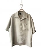 N.HOOLYWOODエヌ ハリウッド）の古着「Compile Line HALF SLEEVE BIG SHIRT」｜グレー