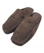 AURALEEオーラリー）の古着「SUEDE MOCCASIN SLIPPER」｜ブラウン