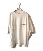 COOTIE PRODUCTIONSクーティープロダクツ）の古着「Print Oversized S/S Tee」｜ホワイト