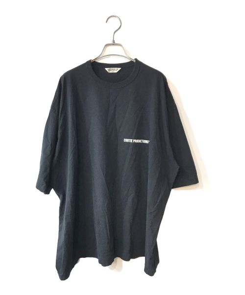 COOTIE PRODUCTIONS（クーティープロダクツ）COOTIE PRODUCTIONS (クーティープロダクツ) Print Oversized S/S Tee ブラック サイズ:Ｌの古着・服飾アイテム