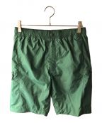 GOLDWINゴールドウイン）の古着「RIP STOP LIGHT HIKE SHORTS」｜グリーン