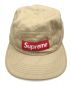 Supreme (シュプリーム) 19AW JACQUARD LOGOS TWILL CAMP CAP カーキ：7000円