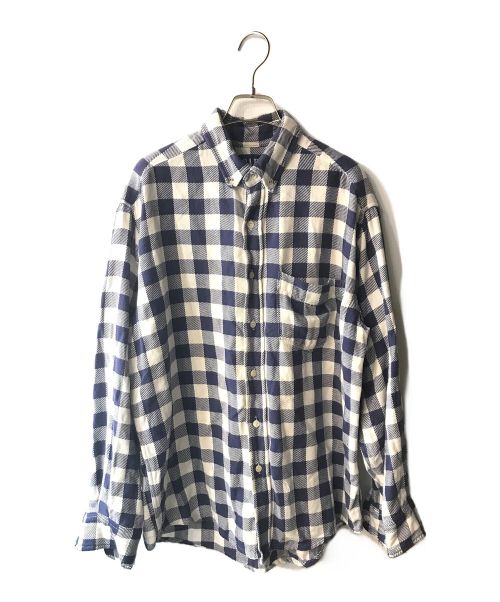 OLD GAP（オールドギャップ）OLD GAP (オールドギャップ) シャツ ブルー×ホワイト サイズ:Ｍの古着・服飾アイテム