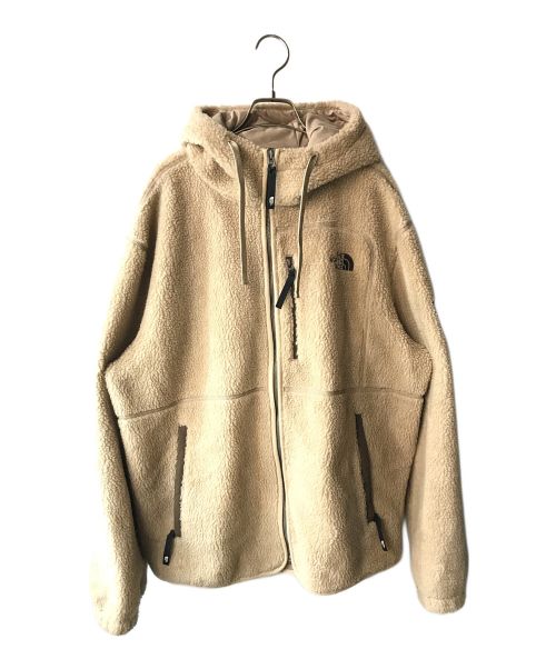 THE NORTH FACE（ザ ノース フェイス）THE NORTH FACE (ザ ノース フェイス) 7SE FLEECE HOODIE ブラウン サイズ:XLの古着・服飾アイテム