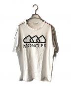 MONCLERモンクレール）の古着「19SS カラビナ柄MAGLIA Tシャツ」｜ホワイト