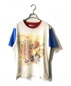 TATSUNOKO PRODUCTIONタツノコプロ）の古着「ハクション大魔王Tシャツ」｜ホワイト