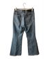 JOHN LAWRENCE SULLIVAN (ジョンローレンスサリバン) Flared denim pants インディゴ サイズ:44：15000円