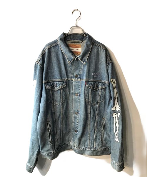 LONELY/論理（ロンリー）LONELY/論理 (ロンリー) LEVI'S (リーバイス) カスタムデニムジャケット インディゴ サイズ:XLの古着・服飾アイテム