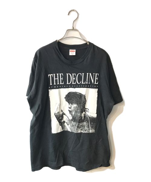 SUPREME（シュプリーム）Supreme (シュプリーム) Decline of Western Civilization Tee ブラック サイズ:Ｍの古着・服飾アイテム