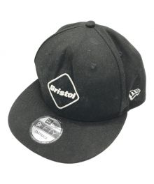 F.C.R.B.×New Era（エフシーアールビー×ニューエラ）の古着「キャップ」｜ブラック