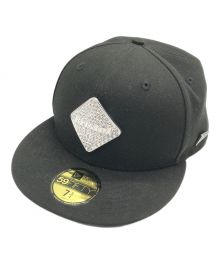 F.C.R.B.×New Era（エフシーアールビー×ニューエラ）の古着「RHINESTONE EMBLEM 59FIFTY CAP」｜ブラック