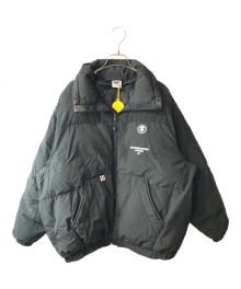 Aape BY A BATHING APE（エーエイプ バイ アベイシングエイプ）の古着「中綿ジャケット」｜ブラック