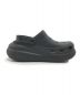 crocs (クロックス) クラッシュクロッグ ブラック サイズ:W9：7000円