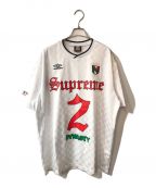 SUPREME×UMBROシュプリーム×アンブロ）の古着「22SS Soccer Jersey」｜ホワイト