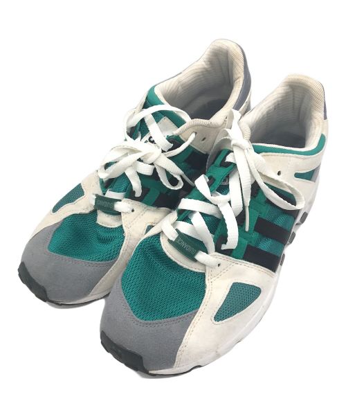 adidas（アディダス）adidas (アディダス) EQT RUN GUID グリーン×ホワイト サイズ:28cmの古着・服飾アイテム