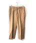 AURALEE（オーラリー）の古着「FINX LINEN OX SLACKS」｜ベージュ