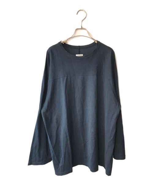 MAATEE&SONS（マーティーアンドサンズ）MAATEE&SONS (マーティーアンドサンズ) CAP SHOULDER L/S TEE ネイビー サイズ:4の古着・服飾アイテム