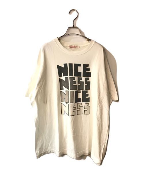 NICENESS（ナイスネス）NICENESS (ナイスネス) GEE L.GRATEFUL ホワイト サイズ:Ｌの古着・服飾アイテム