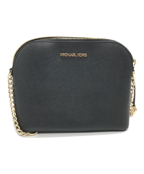 MICHAEL KORS（マイケルコース）MICHAEL KORS (マイケルコース) CINDY LG DOME CROSSBODY ブラックの古着・服飾アイテム