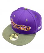 SUPREME×New Eraシュプリーム×ニューエラ）の古着「Gonz Logo New Era キャップ」｜パープル