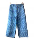 L'appartementアパルトモン）の古着「SZ BLOCKPRINTS PAISLEY FLOWER PANTS」｜グリーン×ブルー