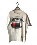 SUPREME×Championシュプリーム×チャンピオン）の古着「カットソー」｜ホワイト