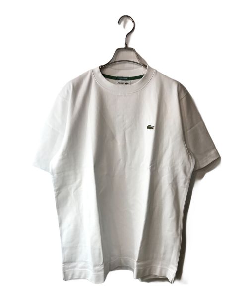 LACOSTE（ラコステ）LACOSTE (ラコステ) BEAMS (ビームス) バックプリントTシャツ ホワイト サイズ:US　Ｓ 未使用品の古着・服飾アイテム