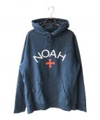 Noahノア）の古着「CORE LOGO プルオーバーパーカー」｜ネイビー