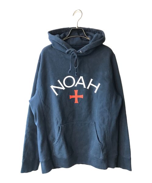 Noah（ノア）Noah (ノア) CORE LOGO プルオーバーパーカー ネイビー サイズ:Ｍの古着・服飾アイテム