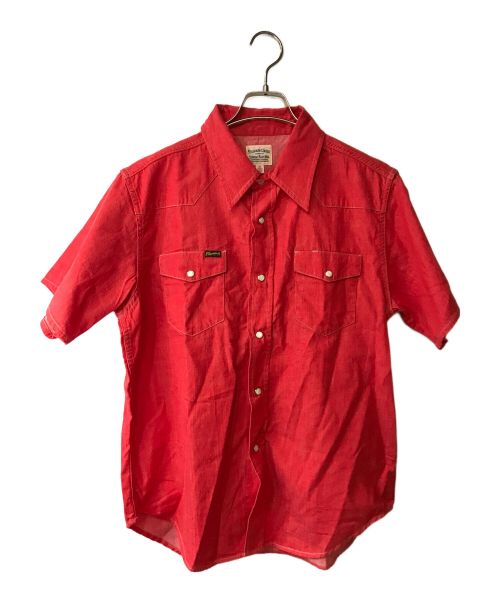 Pherrow's（フェローズ）Pherrow's (フェローズ) S/S Denim Western Shirt レッド サイズ:Ｍの古着・服飾アイテム