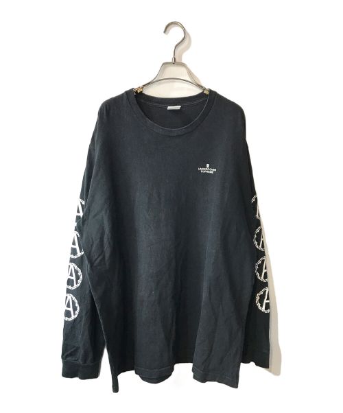 SUPREME（シュプリーム）Supreme (シュプリーム) UNDERCOVER (アンダーカバー) Anarchy L/S Tee ブラック サイズ:XLの古着・服飾アイテム