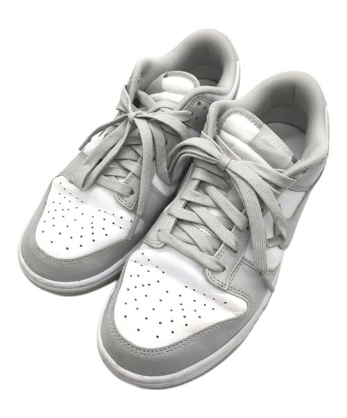 NIKE（ナイキ）NIKE (ナイキ) DUNK LOW グレー×ホワイト サイズ:26㎝の古着・服飾アイテム