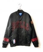 adidasアディダス）の古着「NBA Chicago Bulls Jacket / ｽﾀｼﾞｬﾝ」｜ブラック