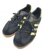 adidasアディダス）の古着「Gazelle Indoor Black Almost Yellow Gum」｜ブラック×イエロー