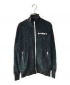 Palm Angelsパーム エンジェルス）の古着「RAINBOW CHENILLE TRACK JACKET」｜ブラック