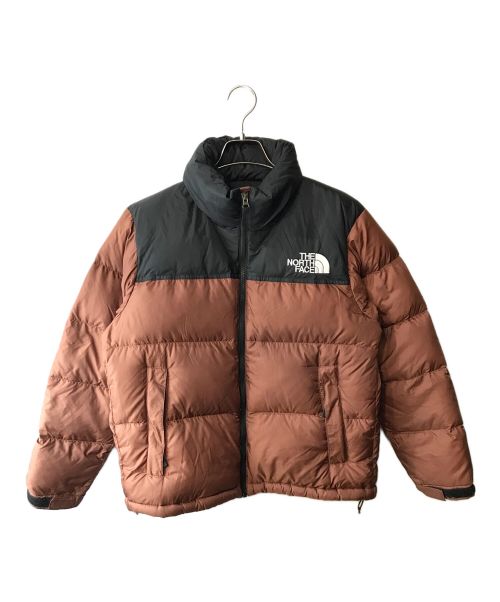 THE NORTH FACE（ザ ノース フェイス）THE NORTH FACE (ザ ノース フェイス) ダウンジャケット ブラウン×ブラック サイズ:Ｌの古着・服飾アイテム