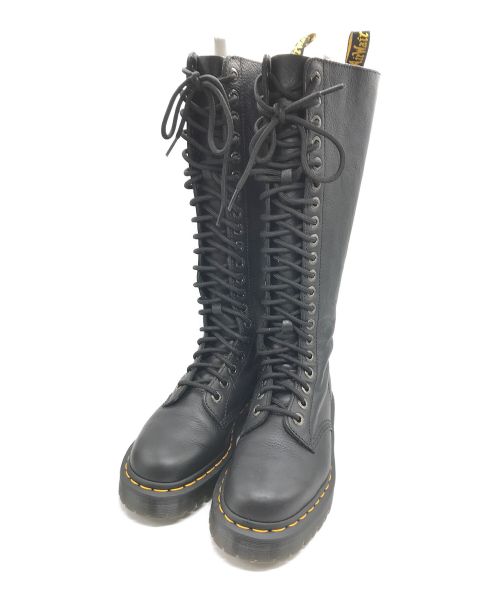 Dr.Martens（ドクターマーチン）Dr.Martens (ドクターマーチン) 1B60 BEX 20 ホール ブーツ ブラック サイズ:US6の古着・服飾アイテム