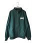 HUF（ハフ）の古着「HOME TEAM FULL ZIP FLEECE」｜グリーン