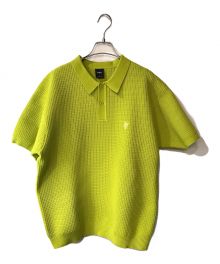 HUF（ハフ）の古着「HUF1984 KNIT POLO」｜イエロー