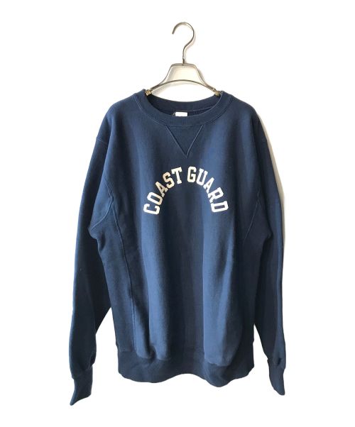 BUZZ RICKSON'S（バズリクソンズ）Buzz Rickson's (バズリクソンズ) HORIZONTAL KNITTING SWEAT SHIRTS “CORST GUARD” ネイビー サイズ:XLの古着・服飾アイテム