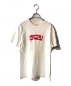 SUPREME×COMME des GARCONS SHIRTシュプリーム×コムデギャルソンシャツ）の古着「17SS Box Logo S/S Tee」｜ホワイト