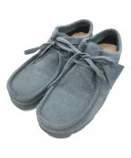 CLARKSクラークス）の古着「Wallabee GTX Blue/Grey Sde」｜グレー