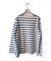 MACKINTOSH (マッキントッシュ) STOBO BOAT NECK T/LS ブルー×ホワイト サイズ:Ｓ：5000円