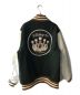 A BATHING APE (アベイシングエイプ) END (エンド) VARSITY JACKET グリーン×ホワイト サイズ:XL：50000円