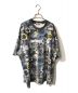 A BATHING APE（アベイシングエイプ）の古着「FLORAL CAMO LOGO RELAXED FIT TEE」｜グレー