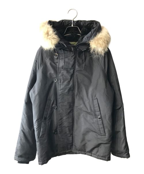 SPIEWAK（スピワック）SPIEWAK (スピワック) JAKET FLYING MAN’S HEABY ATTACHED HOOD N-2B ジャケット ブラック サイズ:32の古着・服飾アイテム