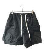 NULL TOKYOヌル トウキョウ）の古着「NULL OUTSIDE SHORTS」｜ブラック