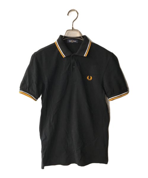 FRED PERRY（フレッドペリー）FRED PERRY (フレッドペリー) ポロシャツ ブラック サイズ:Ｓの古着・服飾アイテム