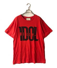 GUCCI（グッチ）の古着「billy idol t shirt / 半袖Tシャツ」｜レッド