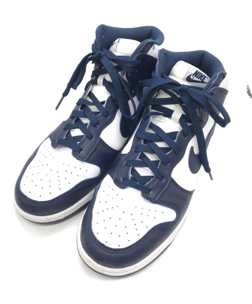 NIKE（ナイキ）NIKE (ナイキ) Dunk High ネイビー×ホワイト サイズ:28cmの古着・服飾アイテム